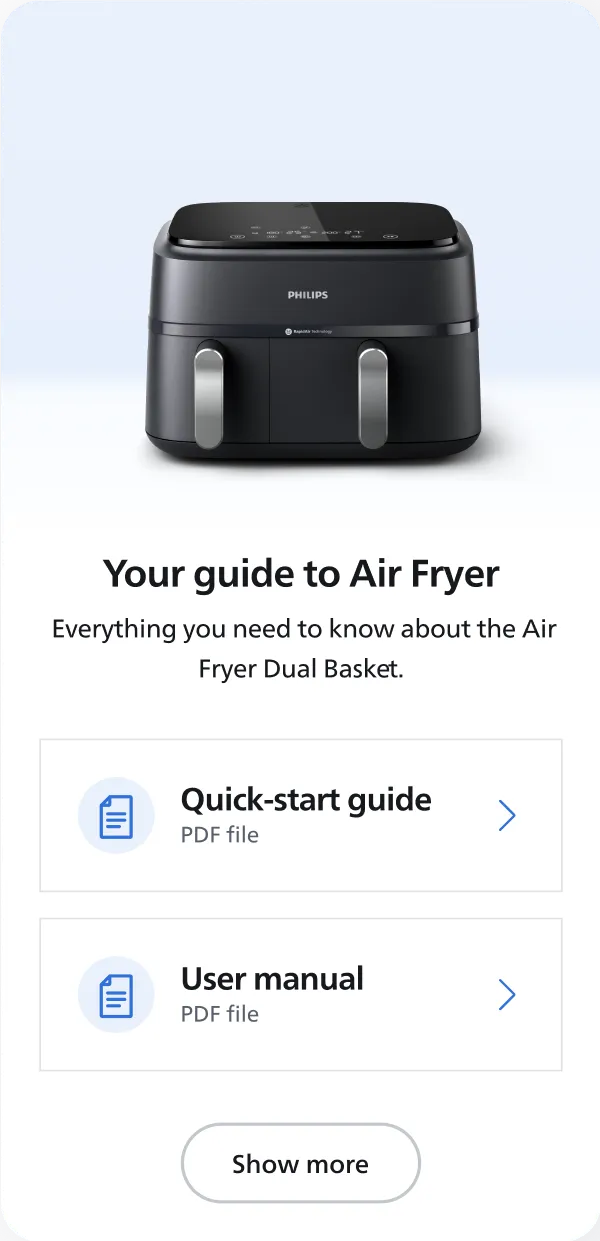 Settings smart appliance 2