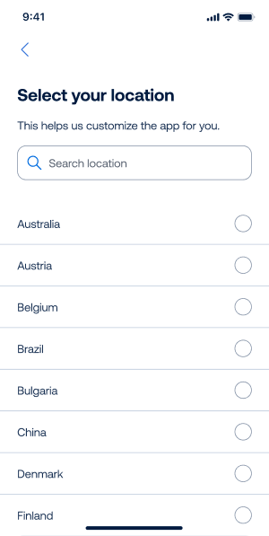 Settings smart appliance 3